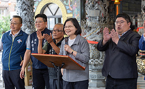 卸任在即 蔡英文走訪嘉義縣感謝支持