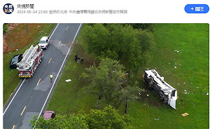 美佛州重大車禍 載滿工人巴士與小汽車側向碰撞 釀8死45傷