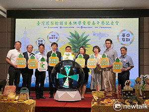 台南金鑽鳳梨纖維細緻果心可食  首供日本學童營養午餐