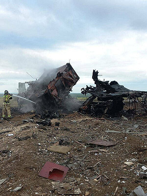 (影) 俄4戰機、2導彈系統被毀 20人傷亡! 烏ATACMS再攻克里米亞空軍基地