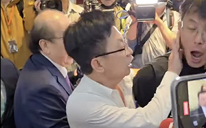 強調不是被推臉、而是被打 黃國昌：郭國文太離譜了！賴清德出來表態 