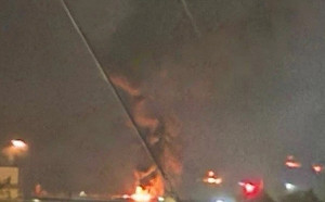 俄停32戰機的機場黑了3大塊! 遭ATCMS狂轟 衛星影像曝貝爾貝克變廢墟