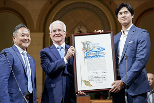 洛杉磯市表揚大谷翔平 訂5月17日大谷日