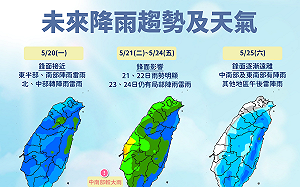 把握今天好天氣!梅雨滯留鋒將報到 慎防「劇烈天氣」