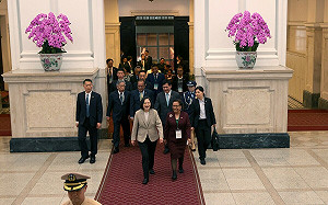 任期最後一天行程滿檔　蔡英文會晤馬紹爾群島總統