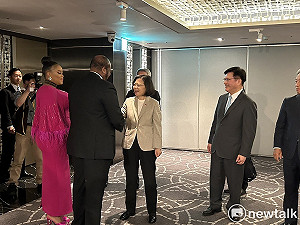 任內最後公開行程 蔡英文致賀團晚宴「過去八年世界看見台灣」
