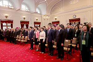 釋善意!閣揆卓榮泰昨親自向立法院長韓國瑜表達拜訪溝通之意