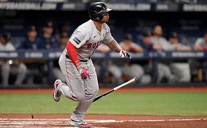 (影)Rafael Devers手感超燙！個人連6場比賽開轟