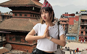 愛莉莎莎赴尼泊爾「花光旅費」！暖心原因曝光