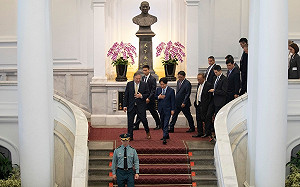 龐培歐來台會見賴清德 肯定就職演說非常成功