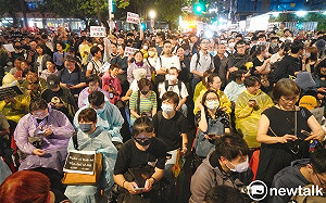 3萬民眾聚立院怒嗆藍白擴權法案 呂秋遠嗆:從今以後藐視藍白國會算我一份