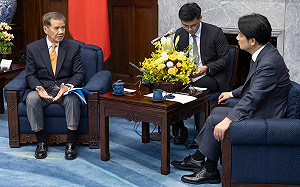 賴清德接見新加坡訪賓 盼轉達問候新總理黃循財