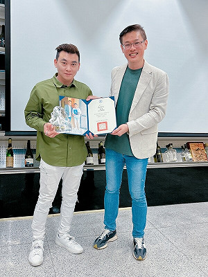 這位學生真給力!東海餐旅碩專生辛宗穎捐百萬 協助改善教學環境