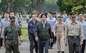 首度以三軍統帥身分視導國軍 賴清德允持續推動國防改革