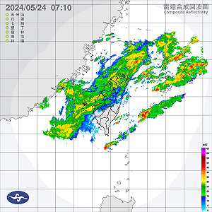 宜花地震!熱帶低壓成形 蘭嶼豪雨拉警報高屏熱爆