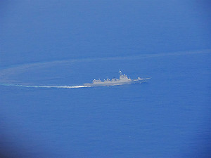 中共49軍機26艦船台海周邊活動都被偵獲 國軍P-3C反潛機嚴密監控