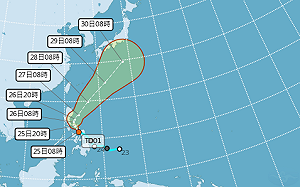 今年首颱「艾維尼」下週生成！對台影響、預估路徑一圖看