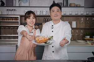 高雄農特產一起入菜!   高市府美女發言人聯手知名台菜主廚秀手藝