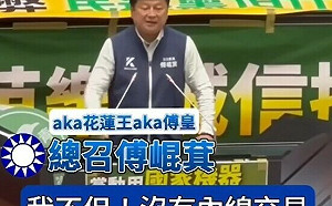 (影)傅崐萁自稱沒內線交易｢五星縣長救台灣｣ 場外7萬人轟賣台害台! 