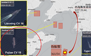 接收殲-35？避開「聯合利劍」？中國航艦「福建號」二次海試傳跑到黃海