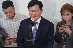 新外長林佳龍備詢處女秀:建議賴清德總統適時出訪