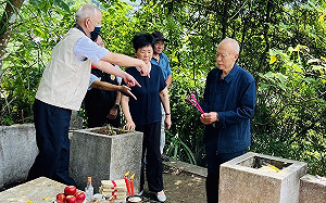 海基會跨部會協調 中國四川退休教師跨海來台完成祭父心願