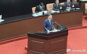 卓榮泰首次施政報告 當場提就國會改革修法尋求救濟