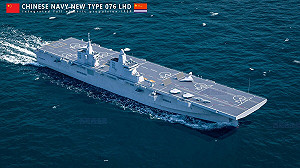 緊盯中國076無人機航空母艦 外國軍媒:怪物兩棲戰艦