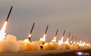 北韓大規模齊射火箭彈 南韓：對半島和平構成嚴重威脅