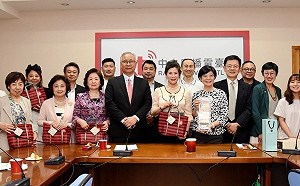 世華會日本關西分會率團訪央廣 盼促進台日交流傳遞善的力量