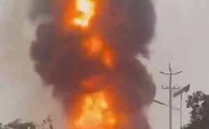 (影) 3死25傷! 江西汽修店爆炸成火海 四層樓建築燒到幾乎崩塌