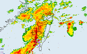 快訊》雨彈炸全台！氣象署急發大雷雨、災防告警