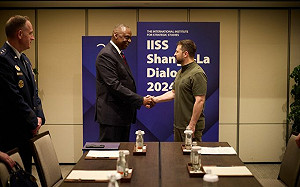 香格里拉對話  澤倫斯基籲團結不要屈服於俄羅斯壓力