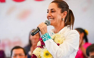 墨西哥新總統是她?  辛鮑姆得票率遙遙領先對手 將成該國首位女性總統