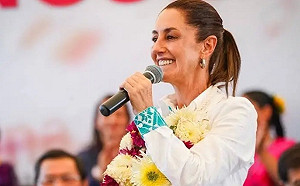 墨西哥新總統是她?  辛鮑姆得票率遙遙領先對手 將成該國首位女性總統 