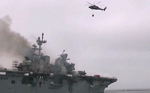 (影) 真相揭露! 美航母被胡塞攻擊起火? 原來是「好人查理」變「熟人查理」