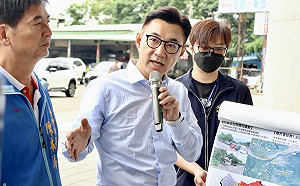 打造台中綠色經濟 江啟臣爭取1.48億提升觀光環境