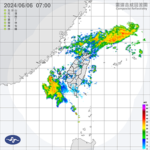 鋒面徘徊中部以北降雨明顯 雨區東移中南部午後小心