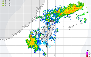 鋒面徘徊中部以北降雨明顯 雨區東移中南部午後小心