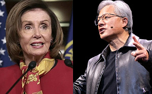 「她叫裴洛西、他叫黃仁勳」中國網友自嘲：兩個美國人專治吹牛逼