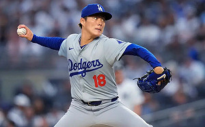 山本由伸7局無失分　道奇斬斷洋基8連勝