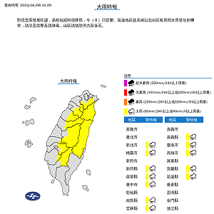 「這三處」下午迎大雨!氣象署警告:注意雷擊及強陣風