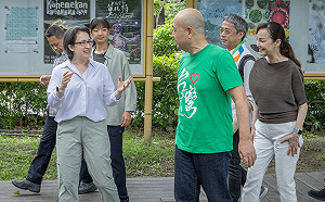 日本大使偕日僑赴花蓮助振興  蕭美琴親迎：感謝患難中幫忙