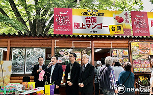 黃偉哲行銷台南馬不停蹄！愛文芒果插旗北海道200萬人索朗祭慶典