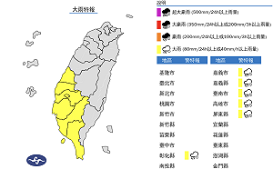 高溫飆30度以上多喝水 南部及午後山區大雨