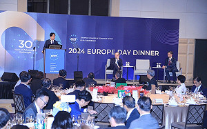 與賴清德同場出席歐洲日晚宴 盧秀燕邀歐洲在台協會理事長訪台中