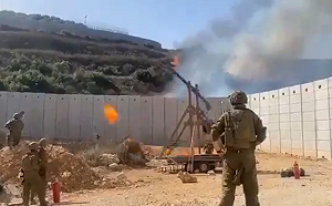 (影) 回到古早時代? 以軍用投石器、弓箭作戰 哈瑪斯射煤氣桶轟炸