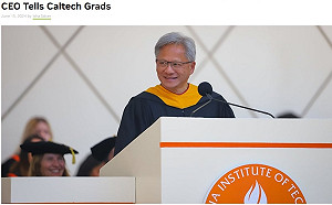 加州理工10台畢業生創近年紀錄 黃仁勳會面撂台語