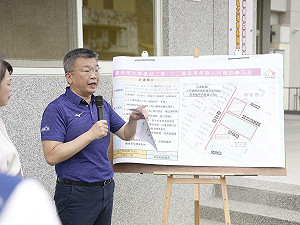 幼獅工業區週邊人行道改善 蔡其昌爭取3150萬經費