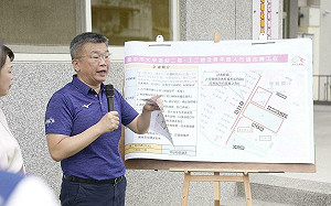 幼獅工業區週邊人行道改善 蔡其昌爭取3150萬經費